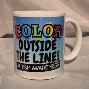 11oz Mug "Colour Outside The Lines"